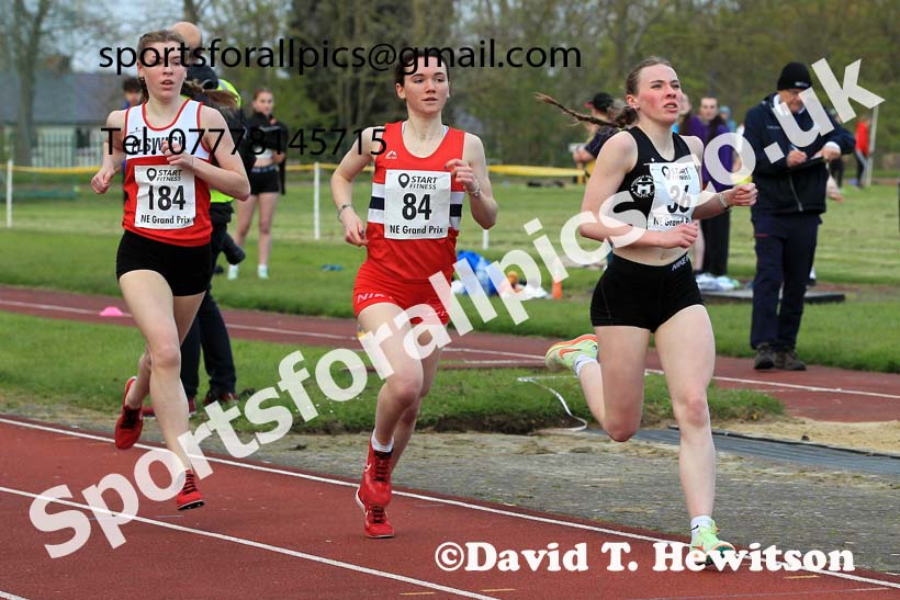 1500 metres, 2023 NE Grand Prix 1, Monkton. Photo: David T. Hewitson/Sports for All Pics